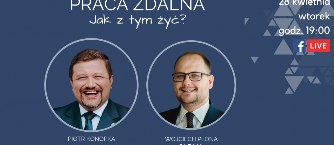 Live – Praca zdalna, jak z tym żyć? 28 kwietnia 2020 roku