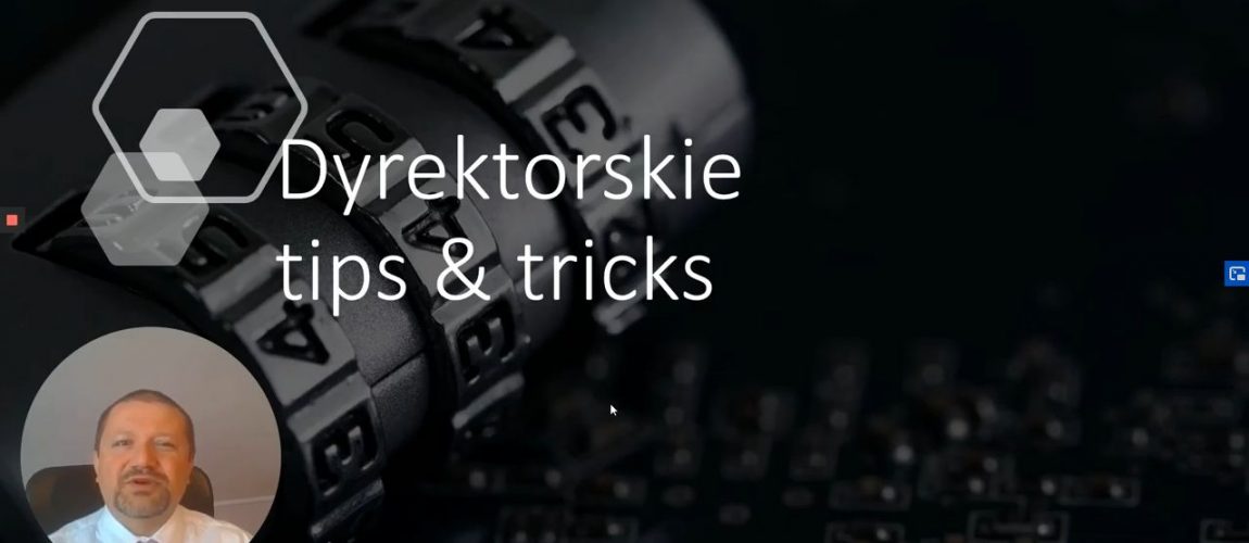 Piotrek Dobra Rada odc. 26 – dyrektorskie tips’n’tricks